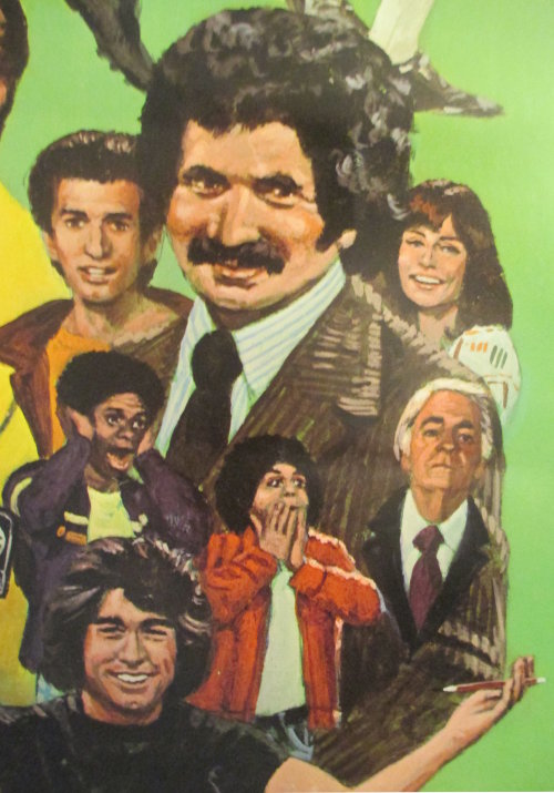 Close-up image of the cast of Welcome Back, Kotter