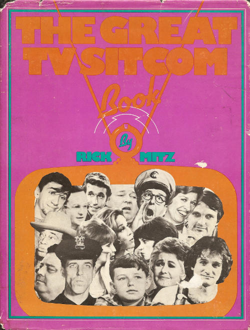 Front cover to The Great TV Sitcom Book