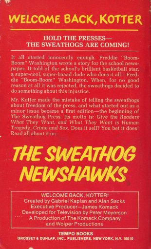 The Sweathog Newshawks Back