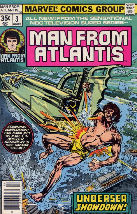 Man from Atlantis #3 Front
