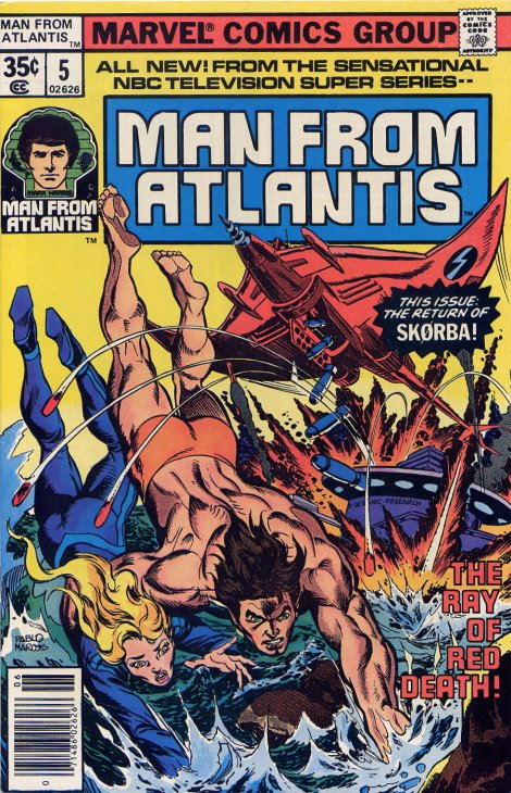 Man from Atlantis #5 Front Cover
