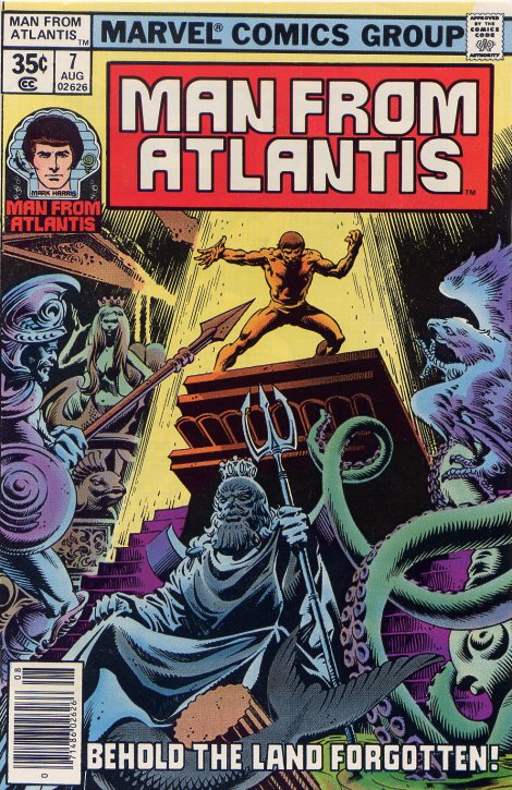 Man from Atlantis #7 Front Cover