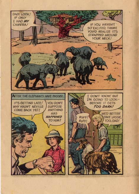 March of Comics #254 (Lassie) Page