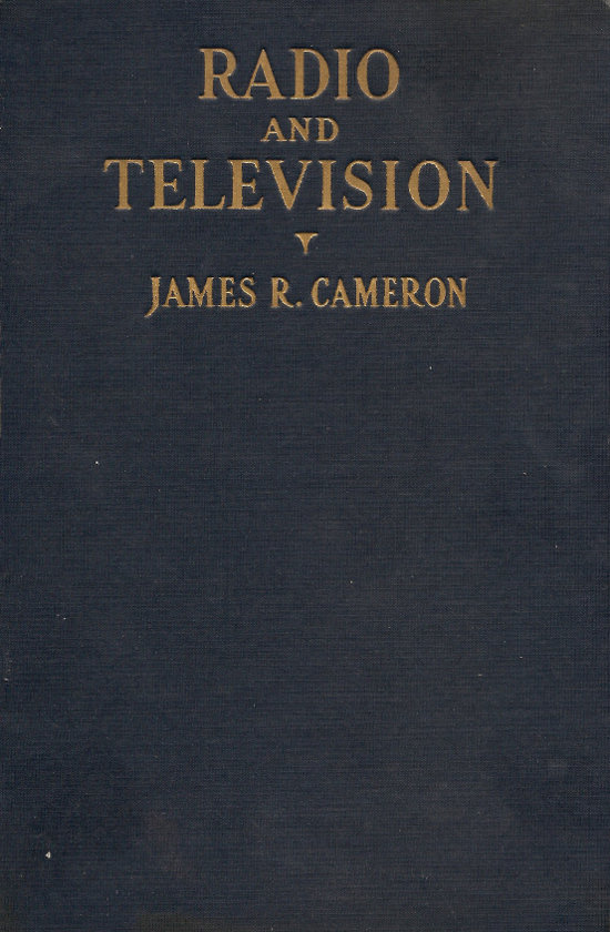 Front cover to Radio and Television