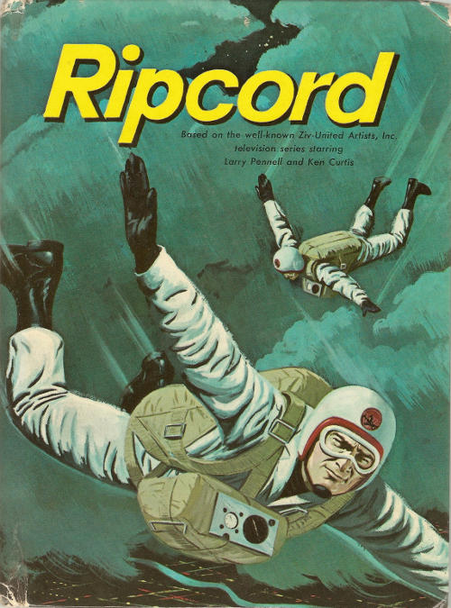 Front cover to Whitman's Ripcord TV tie-in