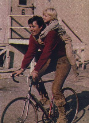 Fess Parker and Darby Hinton at 20th Century-Fox