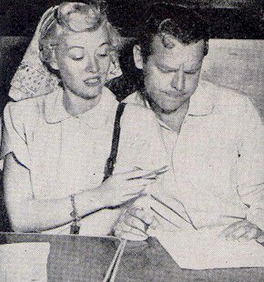 Penny Singleton and Arthur Lake