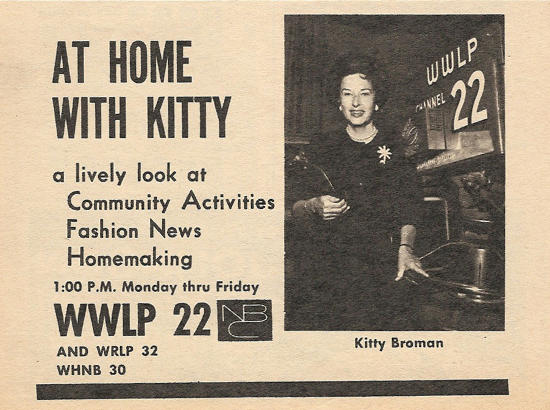 Ad for WWLP's At Home with Kitty Series