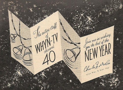 WHYN-TV (Channel 40) New Year's Advertisement