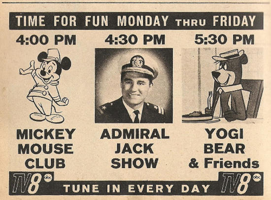 Advertisement for WNHC-TV's Weekday Late Afternoon Line-up