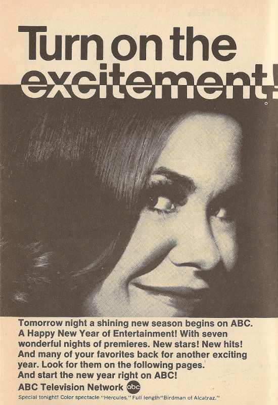 Advertisement for ABC's Shining New Season