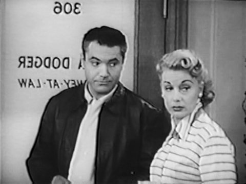 Whitfield Connor and June Havoc as Charley and Willy