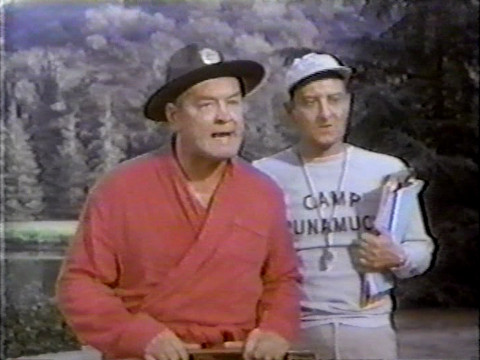Arch Johnson and Dave Ketchum as as Commander Wivenhoe and Counselor Spiffy