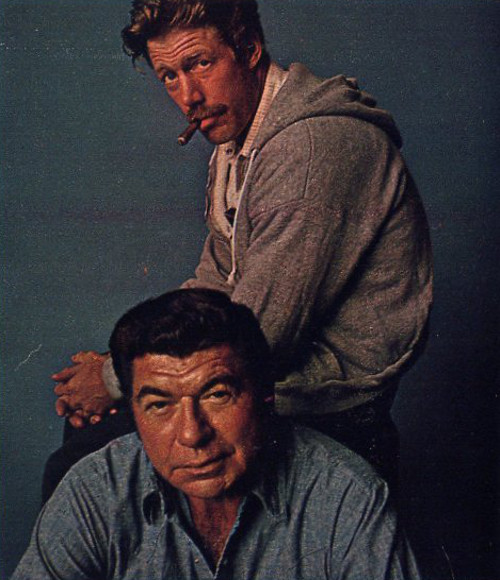 Frank Converse and Claude Akins as Will Chandler and Sonny Pruett