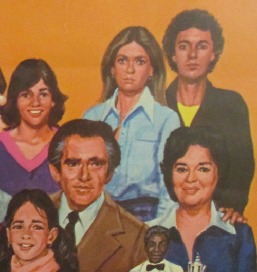 Close-up image of the cast of Family