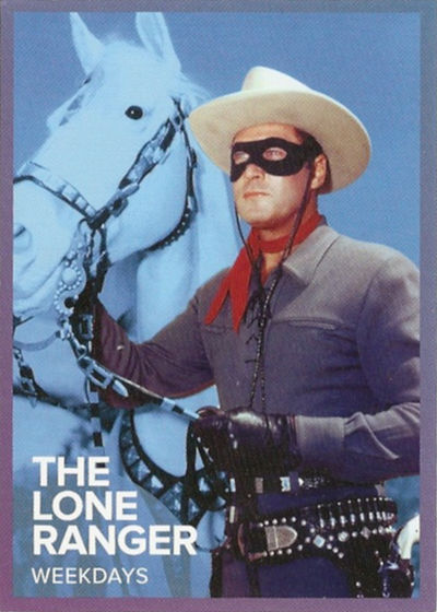 The Lone Ranger Cozi TV Trading Card - Front