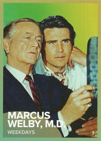 Marcus Welby, M.D. Cozi TV Trading Card - Front
