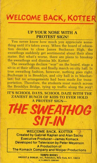 Welcome Back, Kotter #5 - The Sweathog Sit-In