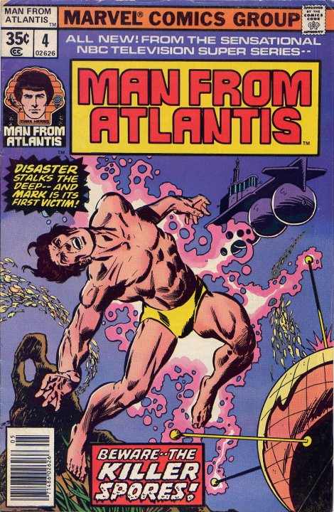 Man from Atlantis #4 Front Cover
