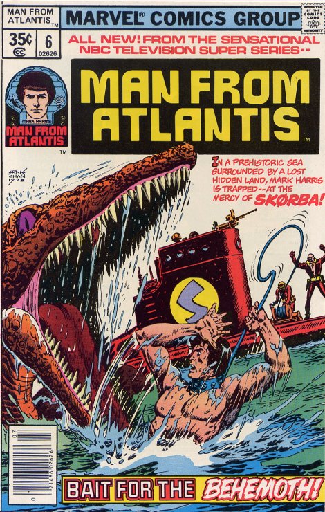 Man from Atlantis #6 Front Cover
