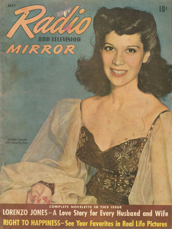 Front cover to the May 1942 issue of Radio and Television Magazine