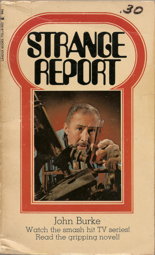 Scan of the front cover to Strange Report