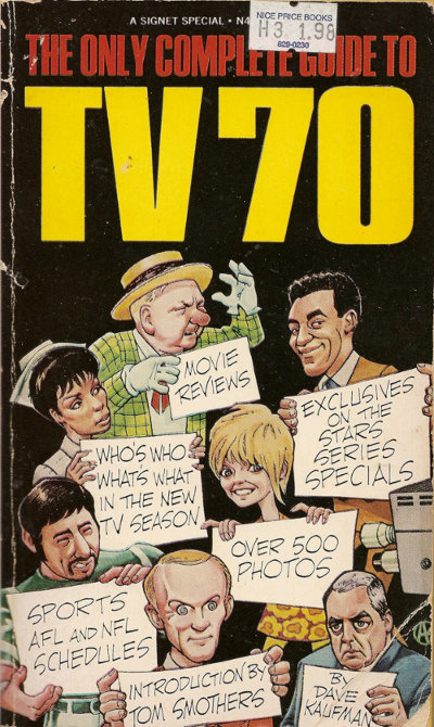 Scan of the front cover of TV 70