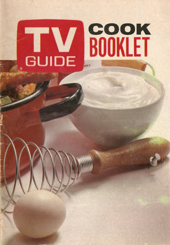Front cover to TV Guide Cook Booklet
