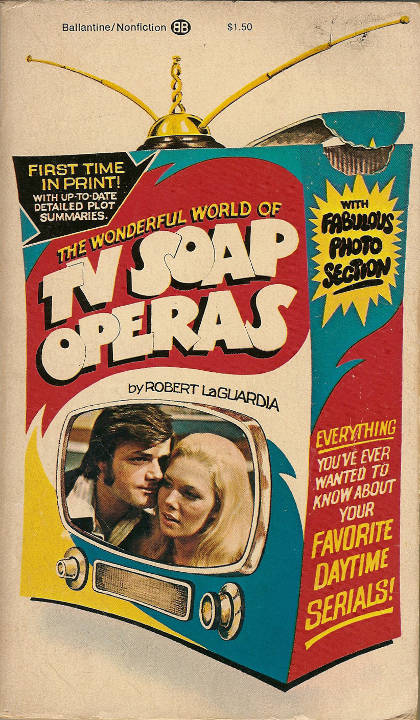 Front cover to The Wonderful World of TV Soap Operas