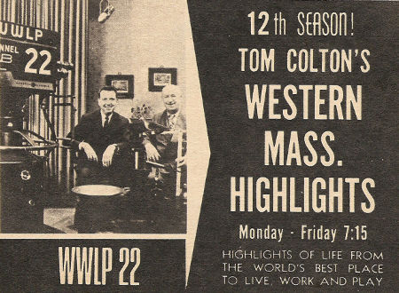 Advertisement for Western Massachusetts Highlights on WWLP (Channel 22)