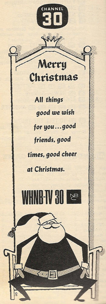 Merry Christmas from WHNB-TV 30