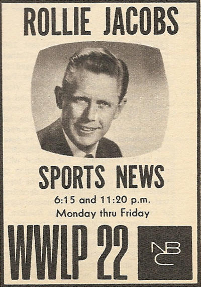Advertisement for Sports News on WWLP (Channel 22)