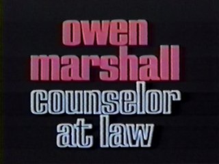Owen Marshall: Counselor at Law Promotional Spot