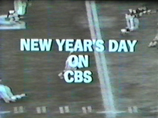 New Year's Day on CBS (1969) Promo