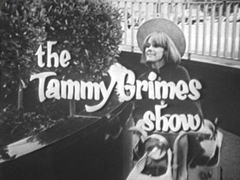 Title card from The Tammy Grimes Show opening credits (from a b&w print)