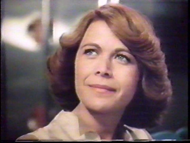Still from the CBS telefilm Senior Year showing Jan Shutan as Ruth Cramer