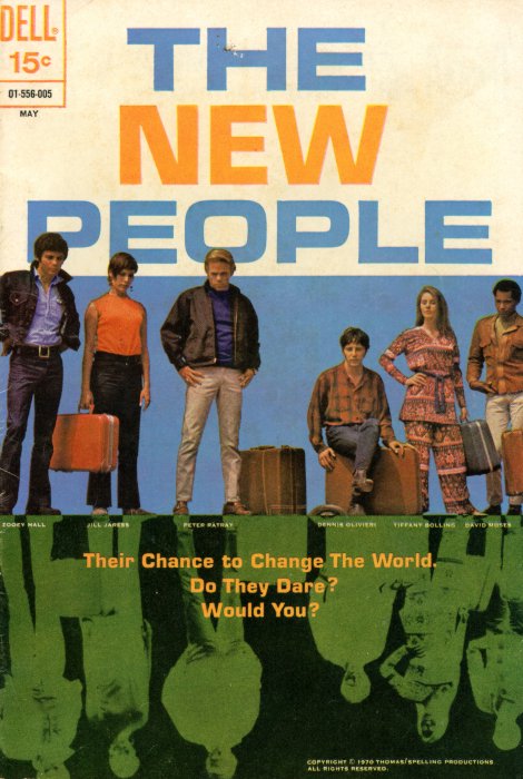 Scan of the front cover to The New People #2