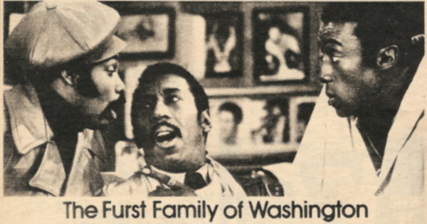 Partial scan of a TV Guide ad for The Furst Family of Washington.