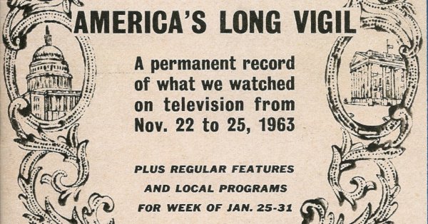 Bookshelf: America's Long Vigil (TV Guide, 1964)