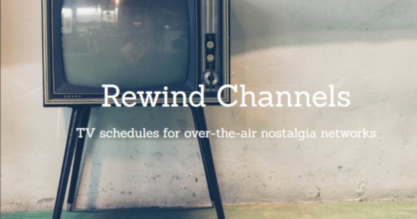 New Website Lists Schedules for Classic TV Networks