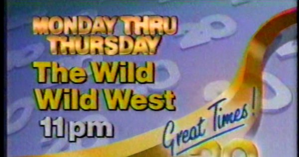 WTXX-TV The Wild Wild West Promo (1986)