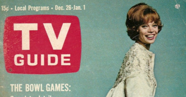 Partial scan of the front cover to the December 26th, 1964 issue of TV Guide.