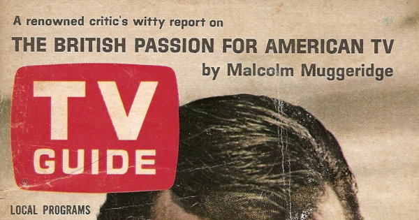 Partial scan of the front cover to the March 6th, 1965 issue of TV Guide.