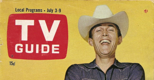 Partial scan of the front cover to the July 3rd, 1965 issue of TV Guide.