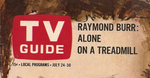 Partial scan of the front cover to the July 24th, 1965 issue of TV Guide.
