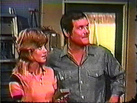 Donna Mills and Larry Hagman starred as Jane and Albert Miller.