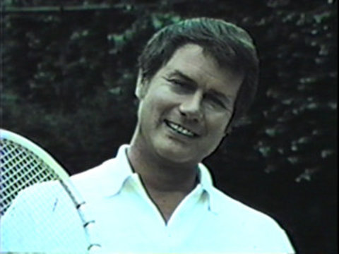 Larry Hagman in a promotional spot for The Good Life.
