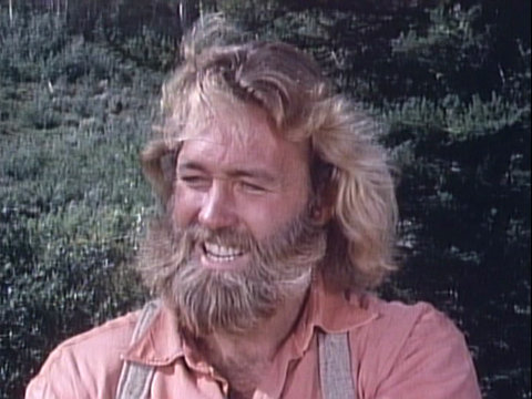 Image of Dan Haggerty as Grizzly Adams from The Life and Times of Grizzly Adams.