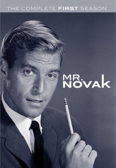 Cover art for the first season of Mr. Novak on DVD.