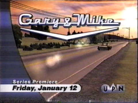 Color still from a promo for Gary and Mike on UPN.